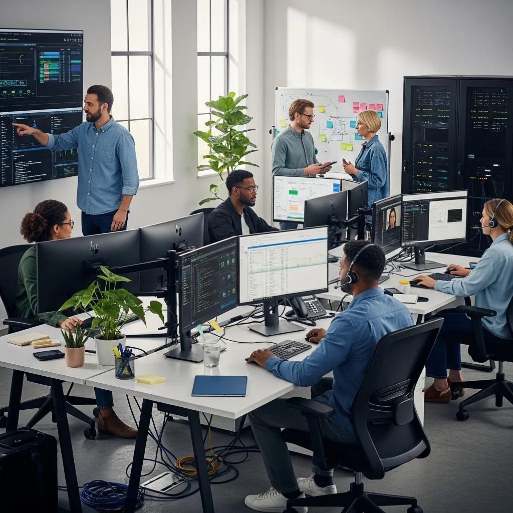 Proactive IT monitoring in a modern SME office environment